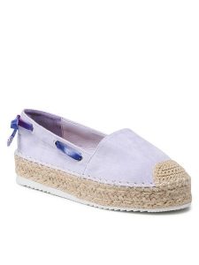Jenny Fairy Espadryle WSS20530-01 Fioletowy. Fioletowe espadryle Jenny Fairy, bez wzorów, z materiału, bez obcasa. Za 59,99 zł.
