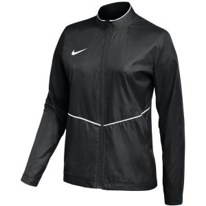 Kurtka damska Nike Park 26 Rain. Czarne kurtki Nike, bez wzorów, z poliesteru, bez kaptura. Za 141,99 zł.