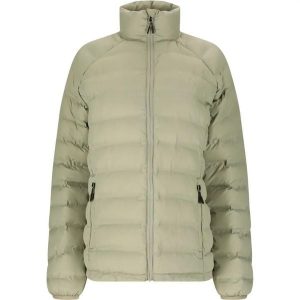 Damska kurtka puchowa Whistler Froze. Zielone kurtki WHISTLER, bez wzorów, z puchu, bez kaptura. Za 367,50 zł.