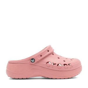 Klapki Crocs. Czerwone klapki Crocs, bez wzorów, bez obcasa. Za 179,99 zł.