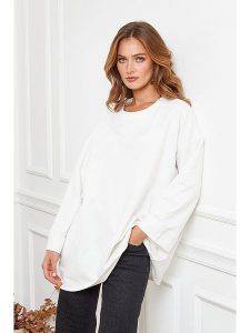 Joséfine Koszulka "Paladium" w kolorze białym rozmiar: XL. Białe bluzki Joséfine, xl, bez wzorów, z bawełny, bez kołnierzyka, bez ramiączek. Za 141,95 zł.