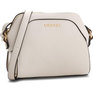 Torebka PUCCINI - BT18495 White 8. Białe torebki klasyczne marki Puccini. W wyprzedaży za 139,00 zł.