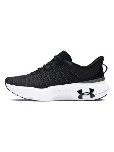 Under Armour Buty "Infinite Elite" w kolorze czarnym do biegania rozmiar: 40,5. Czarne buty sportowe Under Armour, bez wzorów, z materiału, bez zapięcia, do biegania. Za 377,74 zł.