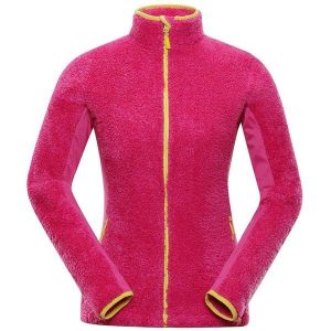 Bluza Damska Alpine Pro Wicha XL - Ciepły i Oddychający Polar. Zielone bluzy Alpine Pro, na zimę, xl, bez wzorów, z materiału, bez kaptura. Za 196,99 zł.