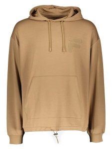 Fila Bluza w kolorze jasnobrązowym rozmiar: L. Brązowe bluzy Fila, l, bez wzorów, z kapturem. Za 122,96 zł.