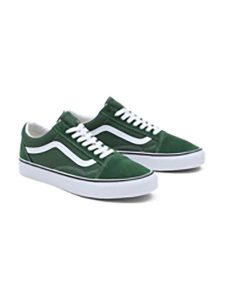 Vans Sneakersy "Old Skool" w kolorze zielonym rozmiar: 35. Zielone trampki Vans, bez wzorów, z materiału, bez zapięcia. Za 127,35 zł.
