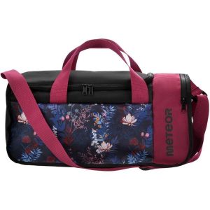 Torba Fitness Meteor Nanuq 20l. Czarne torby podróżne i sportowe Meteor, bez wzorów. Za 59,00 zł.