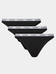 Calvin Klein Underwear Komplet fig 000QD5207E Czarny. Czarne komplety bielizny Calvin Klein Underwear, bez wzorów, z bawełny. Za 119,99 zł.