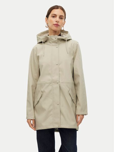 Vero Moda Kurtka przeciwdeszczowa Malou 10266982 Szary Regular Fit. Szare kurtki Vero Moda, l, bez wzorów, z syntetyku, bez kaptura. Za 99,99 zł.