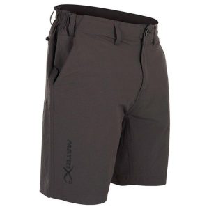 Spodenki Wędkarskie Matrix Lightweight Water Resistant Shorts. Czarne szorty MATRIX, bez wzorów. Za 189,00 zł.
