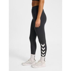 Damskie legginsy Hummel Pulse Logo MW. Czarne legginsy Hummel, bez wzorów. Za 149,00 zł.