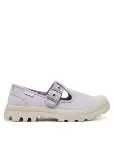 Palladium Półbuty Pampa M-Jane Washed 94475-549-M Biały. Białe półbuty Palladium, bez wzorów, z materiału, bez obcasa, na płaskiej podeszwie, bez zapięcia. Za 209,99 zł.