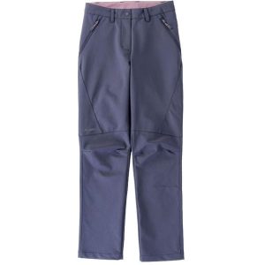 Damskie Spodnie Magnus Softshell Na Wędrówki. Fioletowe kurtki Elbrus, bez wzorów, z softshellu, bez kaptura. Za 266,99 zł.