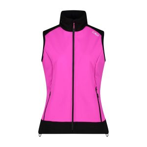 Kamizelka damska turystyczne CMP 34A2426. Czerwone kamizelki CMP, l, bez wzorów, bez kołnierzyka, bez ramiączek, bez kaptura. Za 382,50 zł.