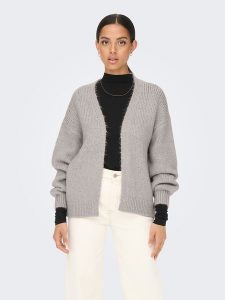 JDY Kardigan w kolorze beżowym rozmiar: S. Brązowe swetry oversize JDY, s, bez wzorów, bez ramiączek. Za 123,25 zł.