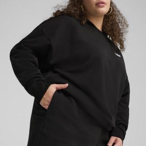 Damskie szorty z małym logo No. 1 ESS 4'' PUMA. Czarne szorty Puma, bez wzorów, eleganckie. Za 109,00 zł.