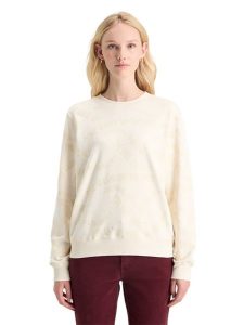 Scotch & Soda Bluza w kolorze kremowym rozmiar: L. Brązowe bluzy Scotch & Soda, l, bez wzorów, z bawełny, bez kaptura. Za 171,28 zł.