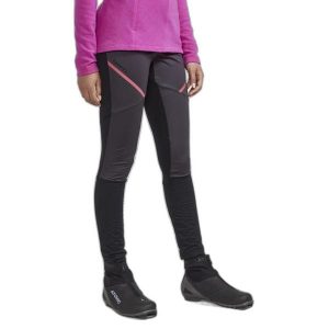 Legginsy damskie Craft Core Glide Wind. Czarne legginsy Craft, bez wzorów. Za 383,40 zł.