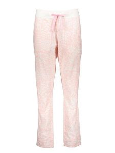 Juvia Spodnie dresowe w kolorze biało-jasnoróżowym rozmiar: XL. Białe spodnie dresowe Juvia, xl, bez wzorów, z dresówki. Za 179,95 zł.