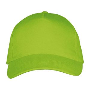 Czapka Z Daszkiem Z 5 Panelami Long Beach. Szare czapki SOL'S, bez wzorów. Za 29,99 zł.