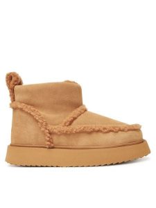 Inuikii Śniegowce Shearling Micro 1001.026.0011 Beżowy. Brązowe buty zimowe Inuikii, ze skóry, bez obcasa, bez zapięcia. Za 829,99 zł.