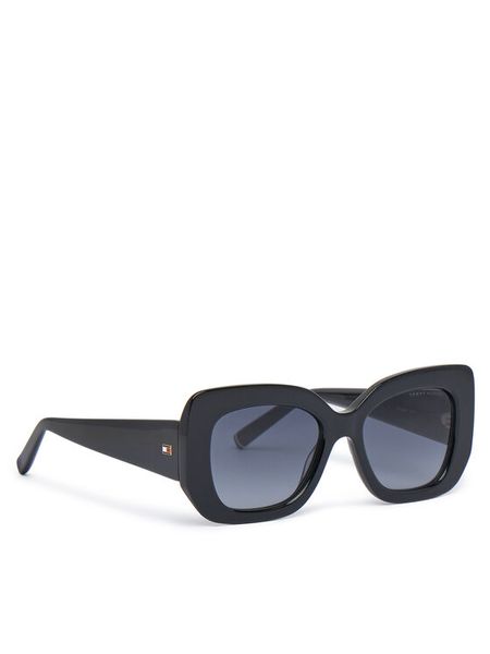 Tommy Hilfiger Okulary przeciwsłoneczne 2224/S 207864 Czarny. Czarne okulary przeciwsłoneczne TOMMY HILFIGER. Za 359,99 zł.