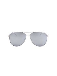 Longchamp Damskie okulary przeciwsłoneczne w kolorze srebrnym rozmiar: 59. Szare okulary przeciwsłoneczne Longchamp. Za 189,95 zł.