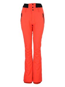 Peak Mountain Softshellowe spodnie narciarskie "Adora" w kolorze pomarańczowym rozmiar: XL. Pomarańczowe spodnie dresowe Peak Mountain, m, bez wzorów, narciarskie. Za 354,10 zł.