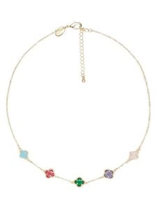 U.S. Polo Assn. Pozłacany naszyjnik z kryształami - dł. 36 cm rozmiar: onesize. Żółte naszyjniki U.S. Polo Assn., z kryształem, metalowe. Za 69,99 zł.