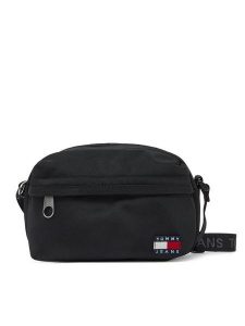 Tommy Jeans Torebka Tjw Ess Daily Crossove rAW0AW17286 Czarny. Czarne listonoszki Tommy Jeans, bez wzorów, z jeansu, bez dodatków. Za 179,99 zł.