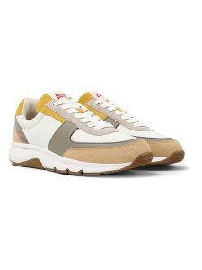 Camper Sneakersy "Drift" w kolorze szaro-białym rozmiar: 38. Białe trampki Camper, bez wzorów, z materiału, bez zapięcia. Za 285,49 zł.