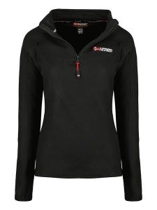 Geographical Norway Bluza polarowa "Tug" w kolorze czarnym rozmiar: XL. Czarne bluzy Geographical Norway, xl, bez wzorów, z polaru, bez kaptura. Za 74,99 zł.