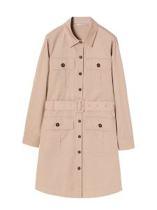 TATUUM Sukienka w kolorze beżowym rozmiar: 42. Brązowe sukienki Tatuum, bez wzorów, z tkaniny, bez kołnierzyka, bez ramiączek, midi. Za 180,06 zł.