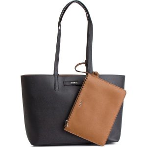 Torebka DKNY - Brayden Md Rvrsbl Tote R83AZ757 Black/Vicuna BVJ. Shopper bag marki DKNY. Za 769,00 zł.