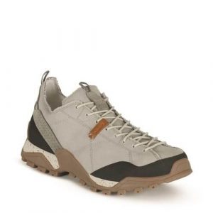 Buty trekkingowe damskie Aku Nativa Canvas. Szare buty trekkingowe Aku, z gumy, bez zapięcia. Za 349,00 zł.
