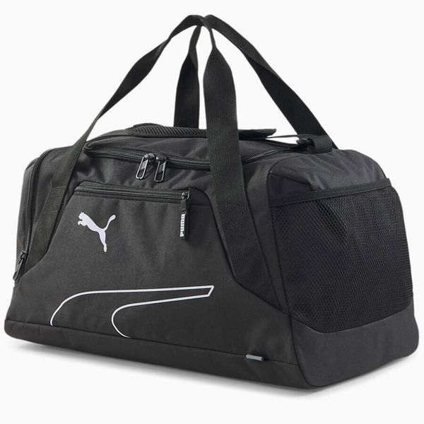 Torba sportowa PUMA FUNDAMENTALS SPORTS BAG 079230-01. Czarne torby podróżne i sportowe Puma, bez wzorów, z materiału, na ramię, duże. Za 75,00 zł.