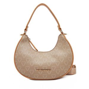 Torebka Valentino. Brązowe torebki klasyczne Valentino, bez wzorów, bez dodatków. Za 329,99 zł.