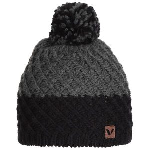 Czapka damska z pomponem Viking Mana. Brązowe czapki Viking, bez wzorów, sportowe. W wyprzedaży za 31,46 zł.