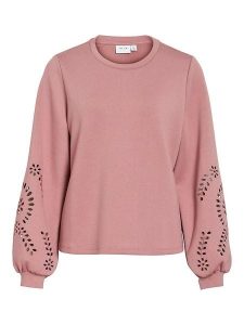 Vila Bluza w kolorze jasnoróżowym rozmiar: M. Różowe bluzy Vila, m, bez wzorów, bez kaptura. Za 119,95 zł.