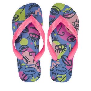 Japonki Havaianas. Klapki Havaianas, bez wzorów, bez obcasa. Za 59,99 zł.