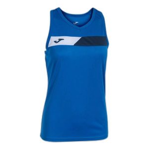 Damski tank top Joma. Niebieskie topy JOMA, m, bez wzorów, bez kołnierzyka, bez ramiączek. Za 147,50 zł.