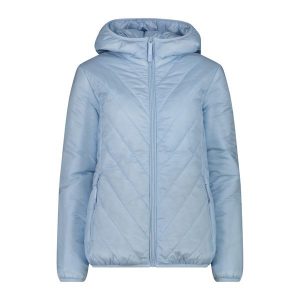 Damska kurtka z kapturem CMP. Niebieskie kurtki CMP, s, bez wzorów, z puchu, z kapturem. Za 508,50 zł.