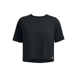 Damski top treningowy Under Armour Motion. Czarne topy Under Armour, xs, bez wzorów, z materiału, eleganckie, bez kołnierzyka, bez ramiączek. Za 191,80 zł.