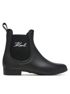 KARL LAGERFELD Kalosze KL94775 Czarny. Czarne kalosze KARL LAGERFELD, bez wzorów, z tworzywa sztucznego. Za 309,99 zł.