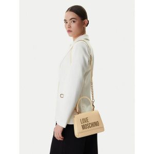 Torebka LOVE MOSCHINO. Brązowe torebki klasyczne LOVE MOSCHINO, bez wzorów, bez dodatków. Za 673,99 zł.