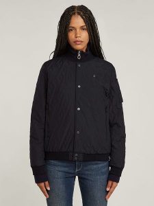 G-Star Kurtka przejściowa w kolorze czarnym rozmiar: XL. Czarne kurtki G-Star, xl, bez wzorów, bez kaptura. Za 294,28 zł.