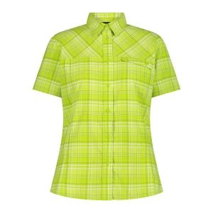 Koszula damska turystyczne CMP 34S5756. Zielone koszule CMP, s, bez wzorów, bez kołnierzyka, bez ramiączek. Za 274,00 zł.