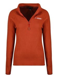 Geographical Norway Bluza polarowa "Tug" w kolorze pomarańczowym rozmiar: XXL. Pomarańczowe bluzy Geographical Norway, xxl, bez wzorów, z materiału, bez kaptura. Za 69,91 zł.