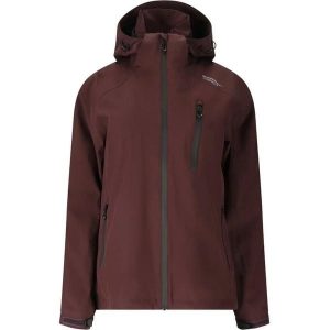 Damska kurtka wodoodporna Weather Report Camelia AWG W-PRO 15000. Brązowe kurtki Weather Report, bez wzorów, bez kaptura. Za 428,50 zł.