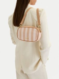 MEXX Torebka CEO-MEXX-K-005-09 Beżowy. Brązowe listonoszki Mexx, bez wzorów, z materiału, bez dodatków. Za 119,99 zł.